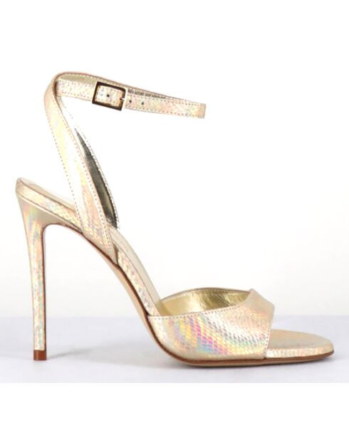Sandales en Cuir Tage dorées - Talon 10.5 cm