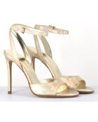 Sandales en Cuir Tage dorées - Talon 10.5 cm