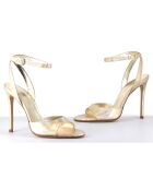 Sandales en Cuir Tage dorées - Talon 10.5 cm