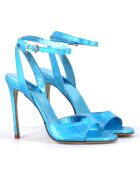 Sandales en Cuir Tage turquoise - Talon 10.5 cm