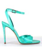 Sandales en Cuir Tage vertes - Talon 10.5 cm