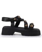 Sandales en Cuir Vizua noires