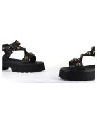 Sandales en Cuir Vizua noires