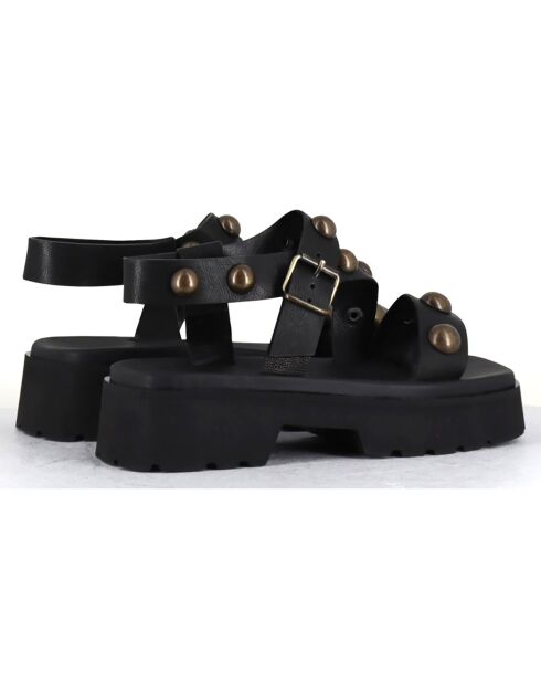 Sandales en Cuir Vizua noires