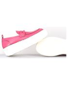 Mocassins en Cuir roses - Talon 5 cm