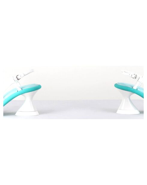 Slingbacks en Cuir blanches - Talon 7.5 cm