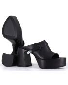 Mules en Cuir noires