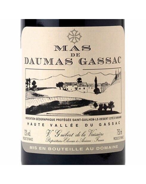 1 St-Guilhem-Le-Désert Rouge 2022 Mas de Daumas Gassac 75cl