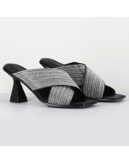 Mules en Cuir Liza noires