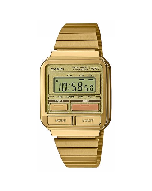 Montre Homme Vintage Collection en Acier dorée