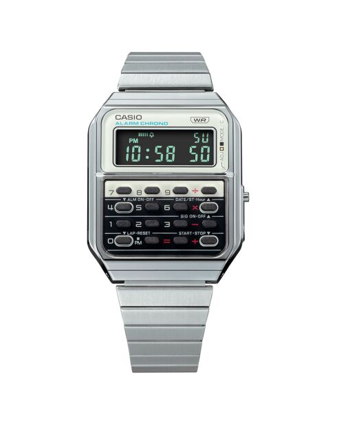Montre Homme Vintage Collection en Acier argentée