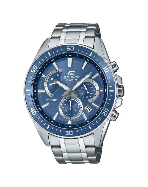Montre Homme Edifice en Acier argentée