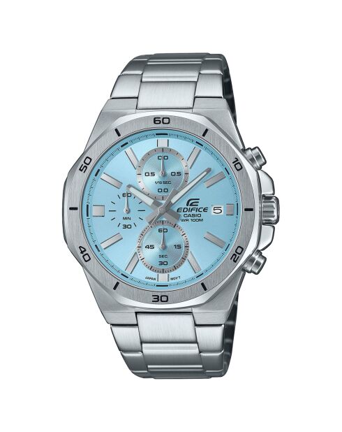 Montre Homme Edifice en Acier argentée