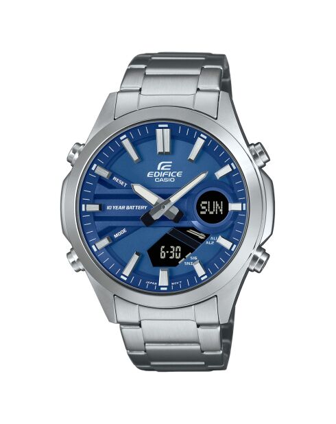 Montre Homme Edifice en Acier argentée
