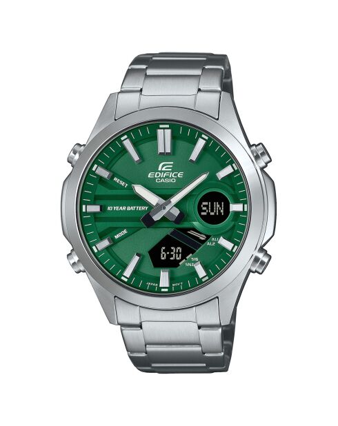 Montre Homme Edifice en Acier argentée