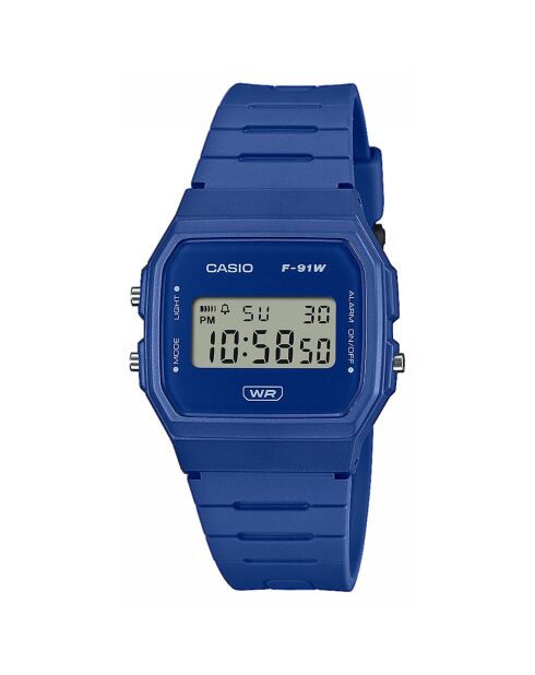 Montre Mixte Timeless Collection en Résine bleue