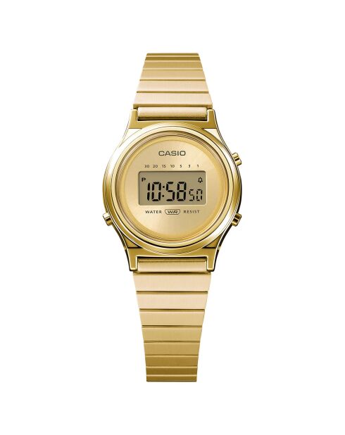 Orologio da donna in acciaio dorato della collezione Vintage