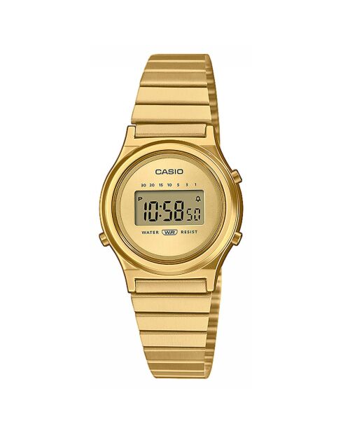 Orologio da donna in acciaio dorato della collezione Vintage