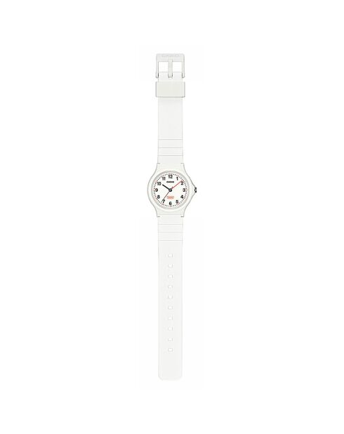 Montre Femme Timeless Collection en Résine blanche