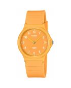 Montre Mixte Timeless Collection en Résine orange