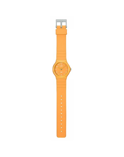 Montre Mixte Timeless Collection en Résine orange