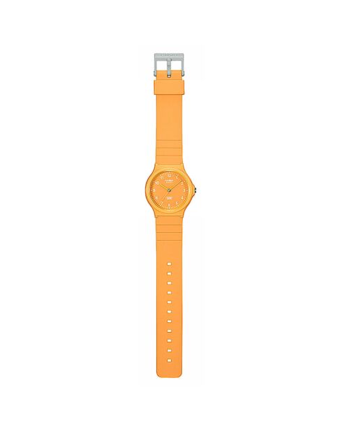 Montre Mixte Timeless Collection en Résine orange