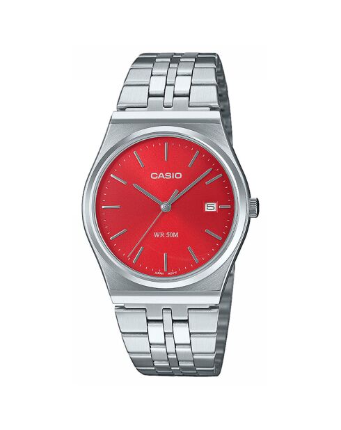 Montre Homme Timeless Collection en Acier argentée