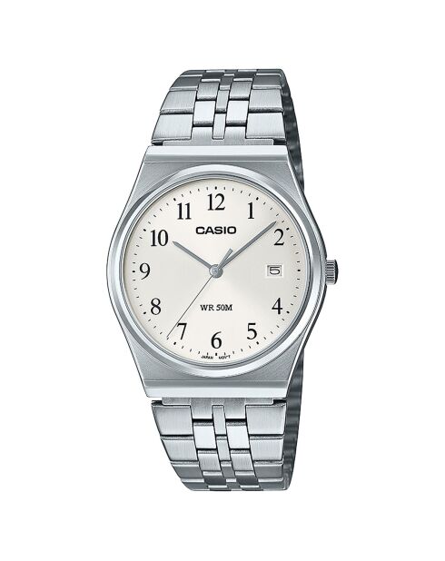 Montre Homme Timeless Collection en Acier argentée