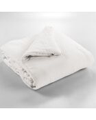 Edredon Gaze de coton unie Gaïa chantilly - 180x240 cm