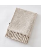 Plaid Slub Sixtine pampa