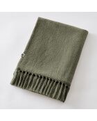 Plaid Slub Sixtine thym