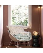 Parure Housse de couette Coton imprimé Petits Papiers multicolore