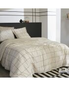 Parure Housse de couette Coton imprimé Carrie pampa