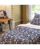 Parure Housse de couette Coton imprimé  Forêt Echantée multicolore