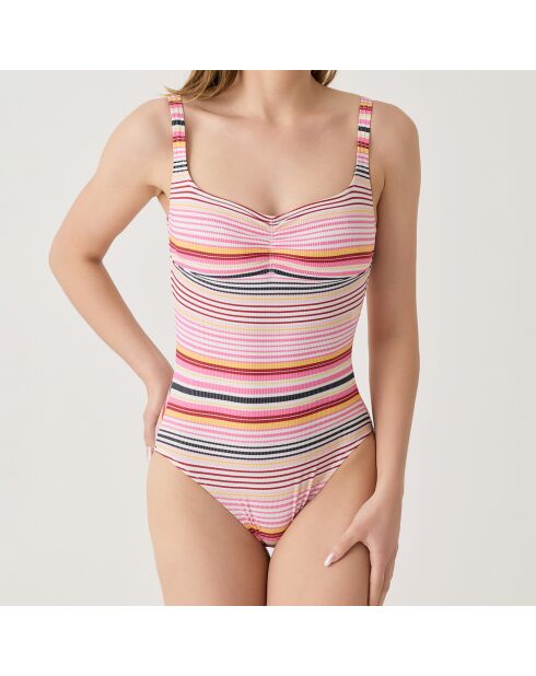 Maillot de bain 1 Pièce nageur Alma rose