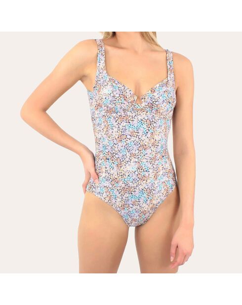 Maillot de bain 1 Pièce à armature Scala mauve