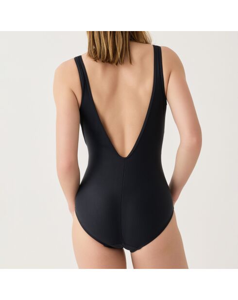 Maillot de bain 1 Pièce coupe sous poitrine Idylle noir