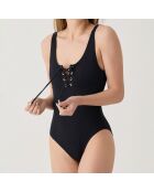 Maillot de bain 1 Pièce nageur Allure noir