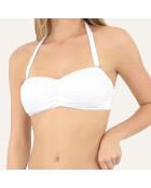 Haut de maillot de bandeau Bellagio blanc