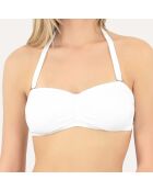 Haut de maillot de bandeau Bellagio blanc