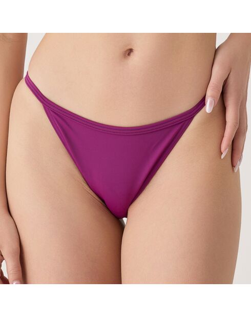 Bas de maillot de bain Brésilien Longbeach violet