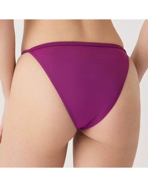 Bas de maillot de bain Brésilien Longbeach violet
