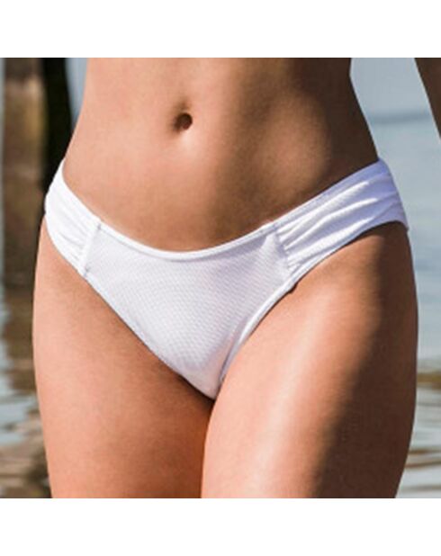 Bas de maillot de bain Brésilienne Bellagio blanc
