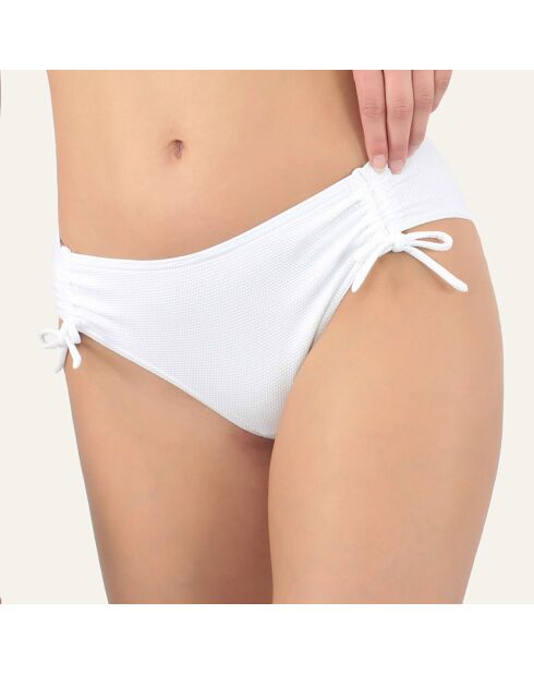 Bas de maillot de bain réglable Bellagio blanc