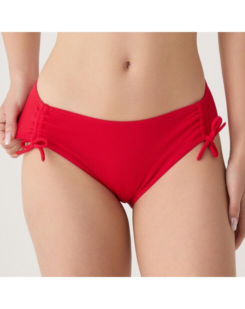Bas de maillot de bain réglable Bellagio rouge
