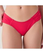 Bas de maillot de bain Brésilienne Tulum rouge