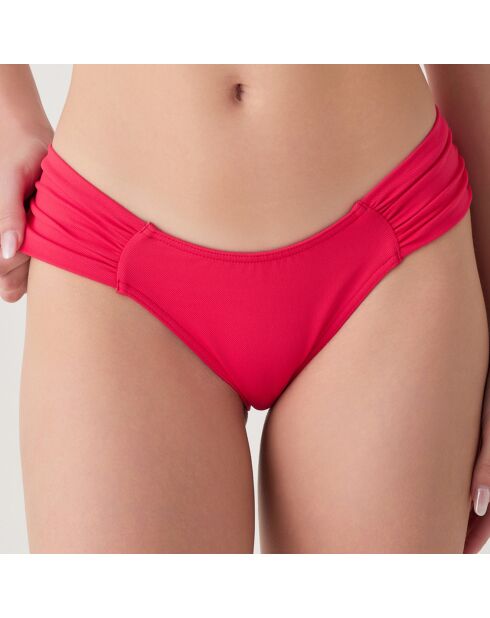 Bas de maillot de bain Brésilienne Tulum rouge