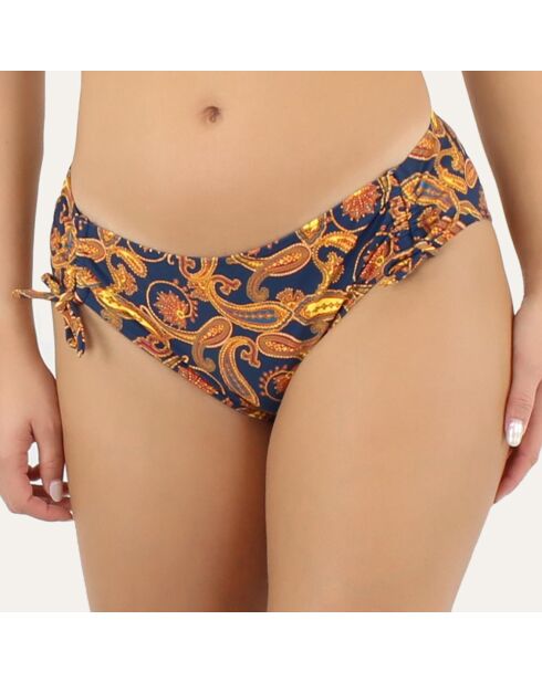 Bas de maillot de bain réglable Caracas bleu marine