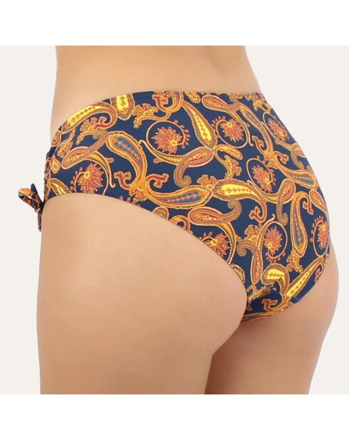 Bas de maillot de bain réglable Caracas bleu marine