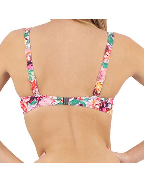 Haut de maillot de bain à armature Hortense rose